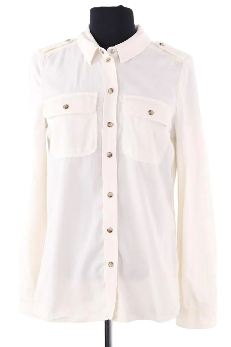 Blouse Sézane Beige en Viscose, taille XS - Seconde Main
