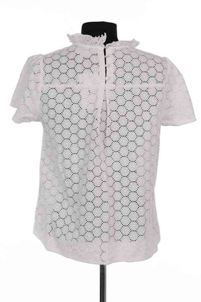 Blouse Sézane Blanc en Coton