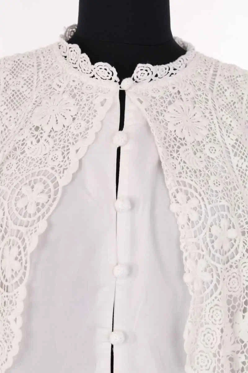 Blouse Sézane Blanc en Coton