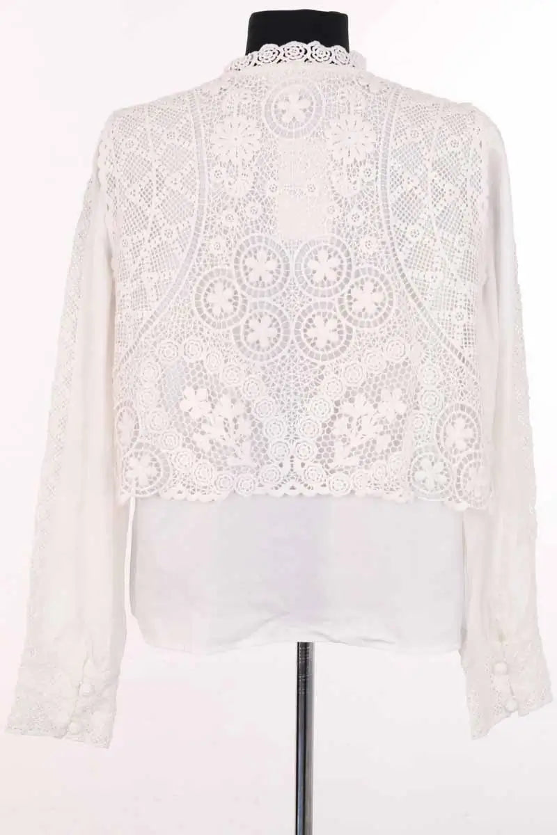 Blouse Sézane Blanc en Coton