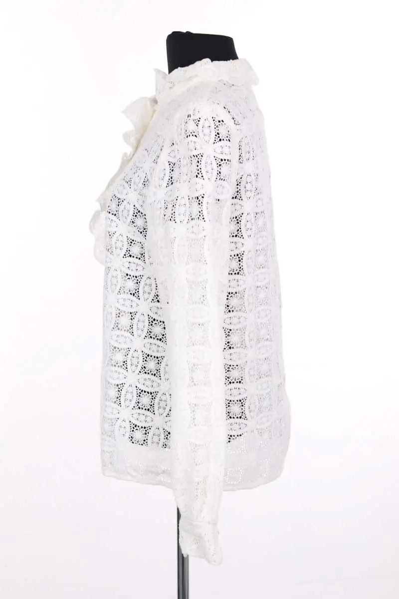 Blouse Sézane Blanc en Coton