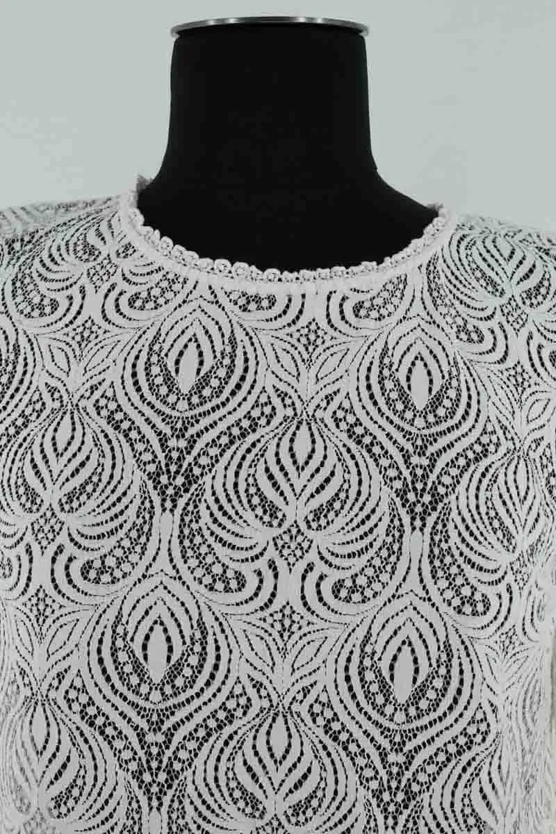 Blouse Sézane Blanc en Coton