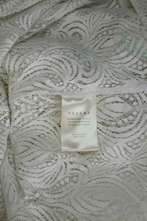 Blouse Sézane Blanc en Coton