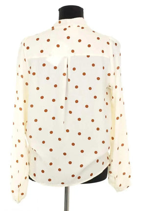 Blouse Sézane Blanc en Soie