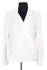 Blouse Sézane Blanc en Synthétique, taille M - Seconde Main