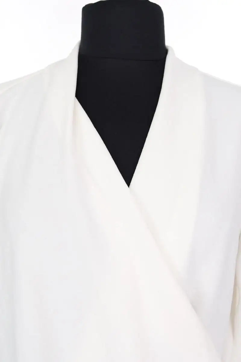 Blouse Sézane Blanc en Synthétique