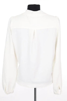 Blouse Sézane Blanc en Synthétique