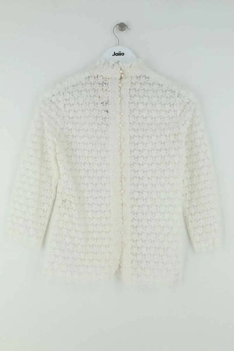 Blouse Sézane Blanc en Synthétique
