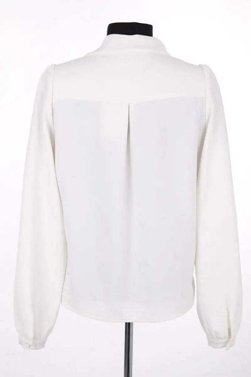 Blouse Sézane Blanc en Synthétique