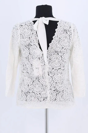 Blouse Sézane Blanc en Viscose
