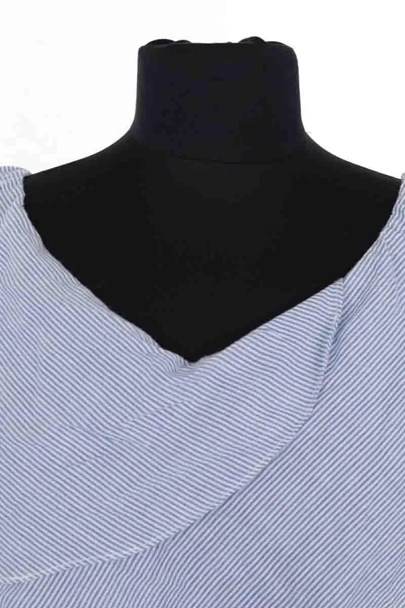 Blouse Sézane Bleu en Coton