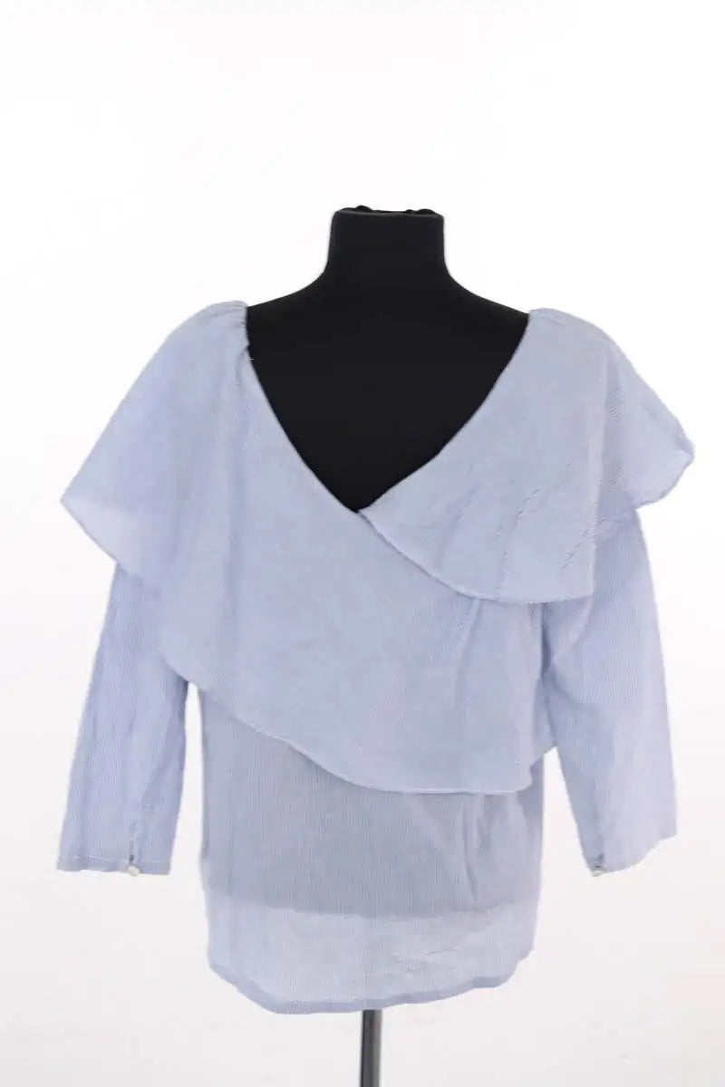 Blouse Sézane Bleu en Coton