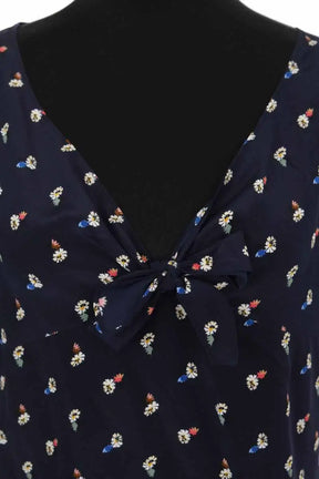 Blouse Sézane Bleu en Soie