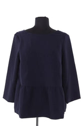 Blouse Sézane Bleu en Synthétique, taille S - Seconde Main