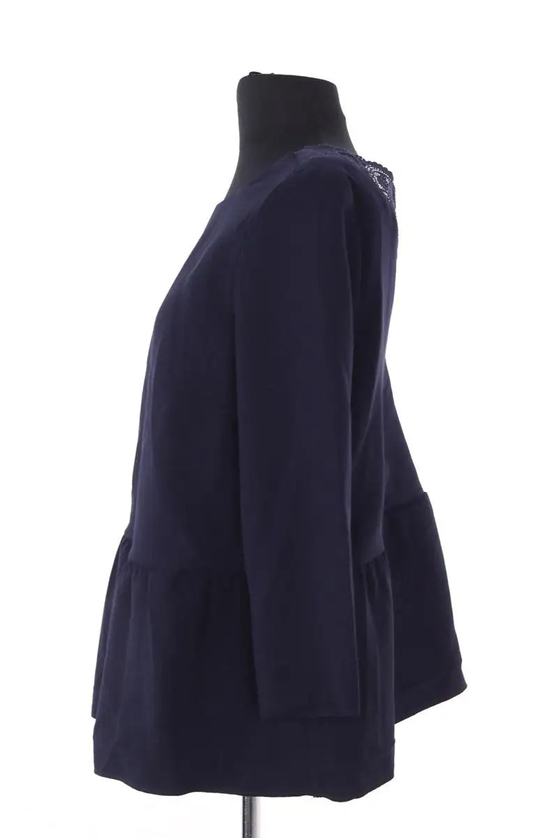 Blouse Sézane Bleu en Synthétique