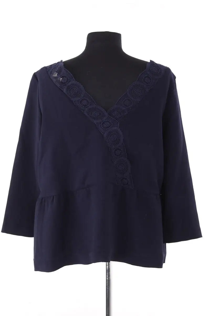 Blouse Sézane Bleu en Synthétique