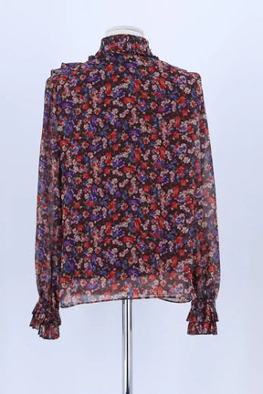 Blouse Sézane Bordeaux en Synthétique