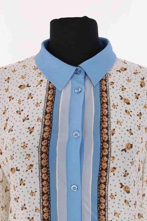 Blouse Sézane Ecru en Soie