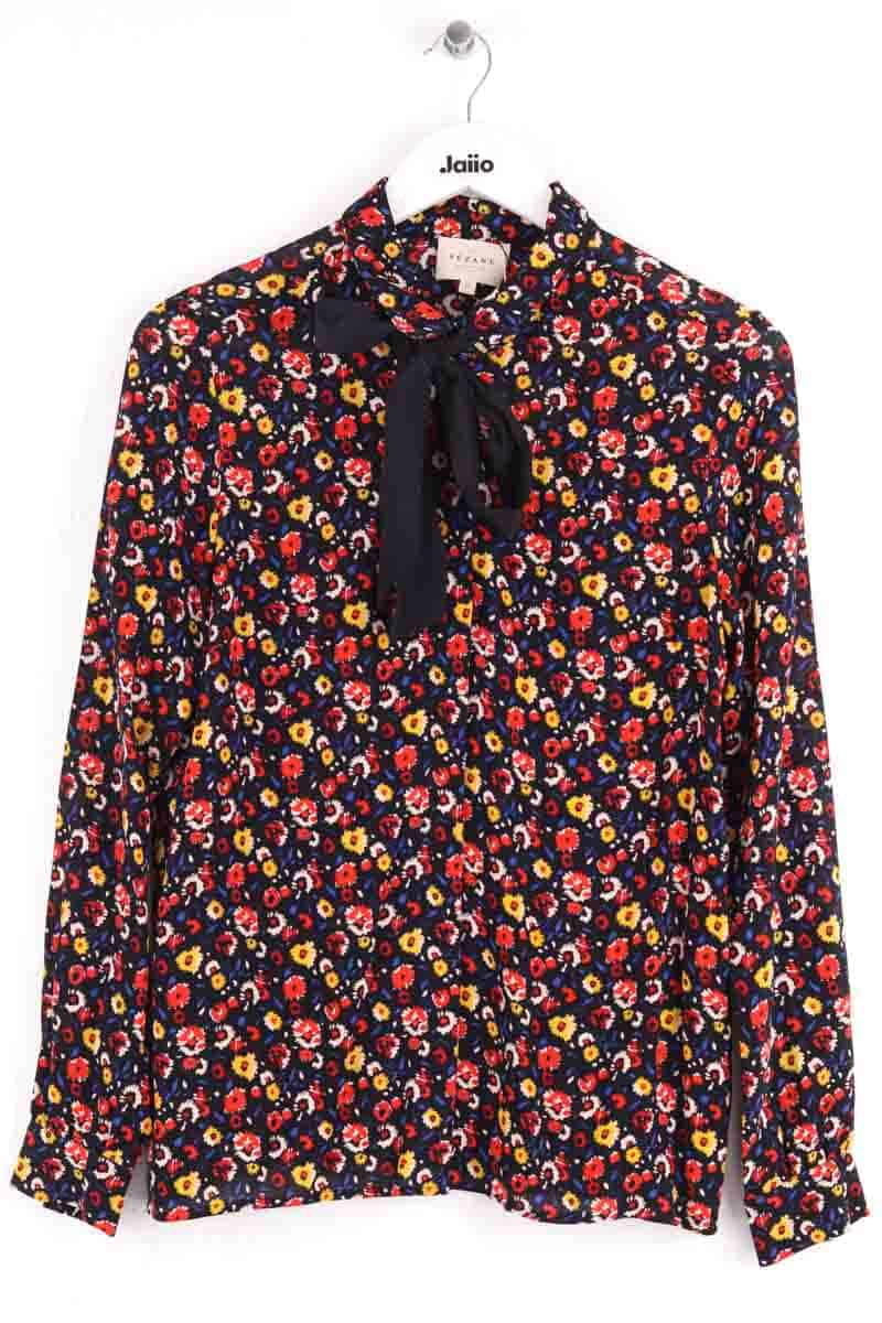 Blouse Sézane Lady imprimé petites fleurs Multicolore en Viscose