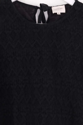 Blouse Sézane Noir en Coton