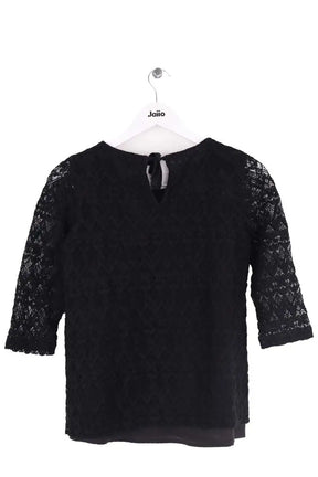 Blouse Sézane Noir en Coton