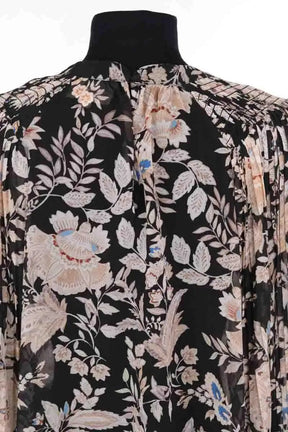 Blouse Sézane Noir en Synthétique