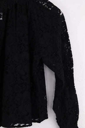 Blouse Sézane Noir en Synthétique