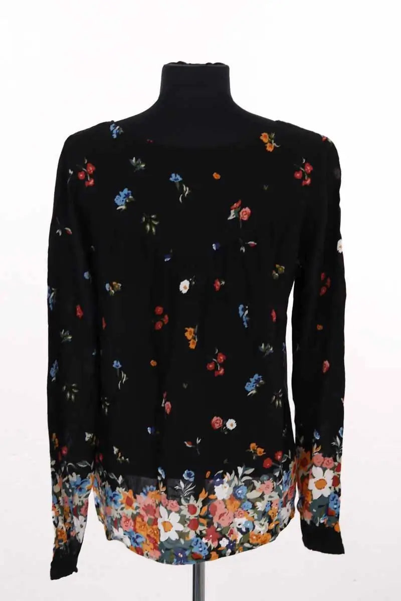 Blouse Sézane Noir en Viscose