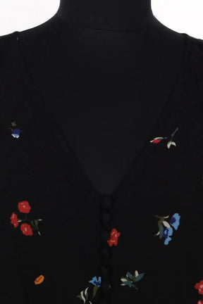 Blouse Sézane Noir en Viscose