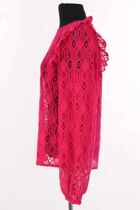 Blouse Sézane Rose en Coton