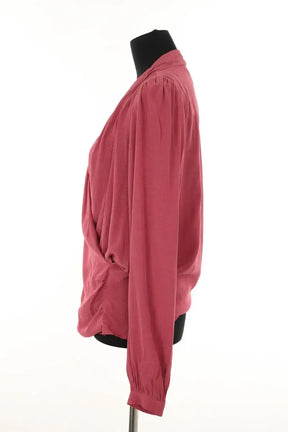 Blouse Sézane Rose en Viscose
