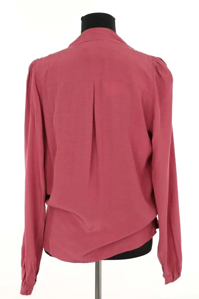Blouse Sézane Rose en Viscose