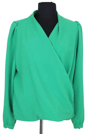 Blouse Sézane Vert en Synthétique, taille M - Seconde Main