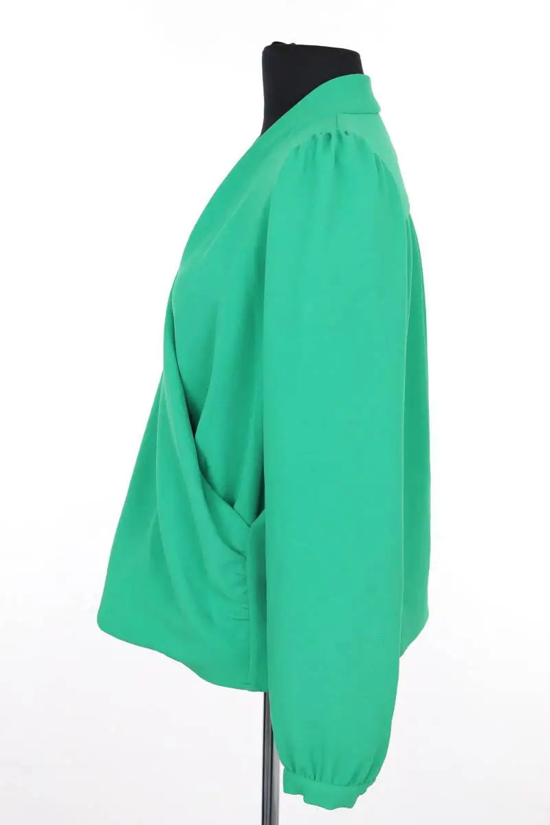 Blouse Sézane Vert en Synthétique
