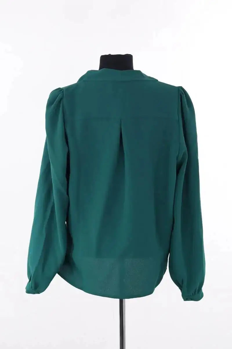 Blouse Sézane Vert en Synthétique