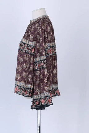Blouse Sézane Violet en Synthétique