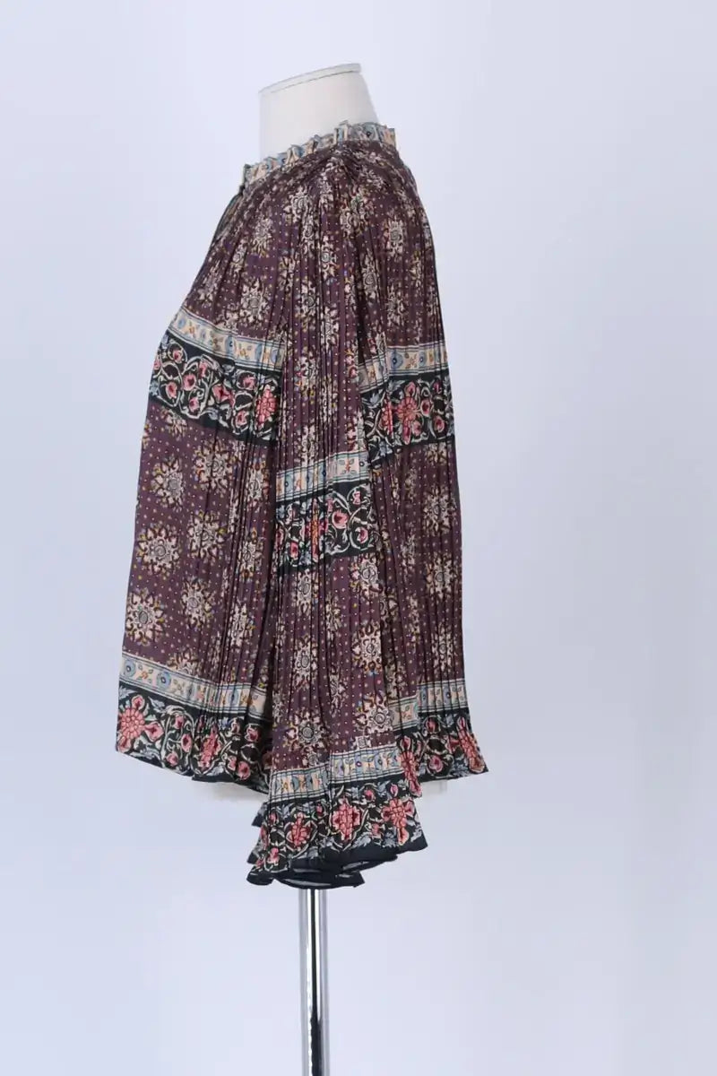 Blouse Sézane Violet en Synthétique