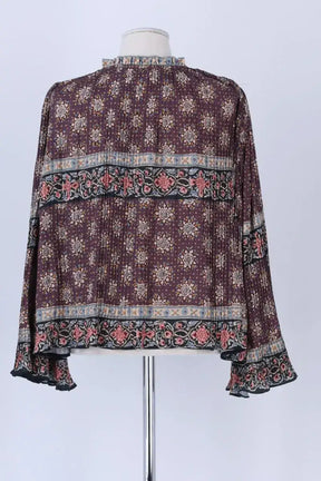 Blouse Sézane Violet en Synthétique