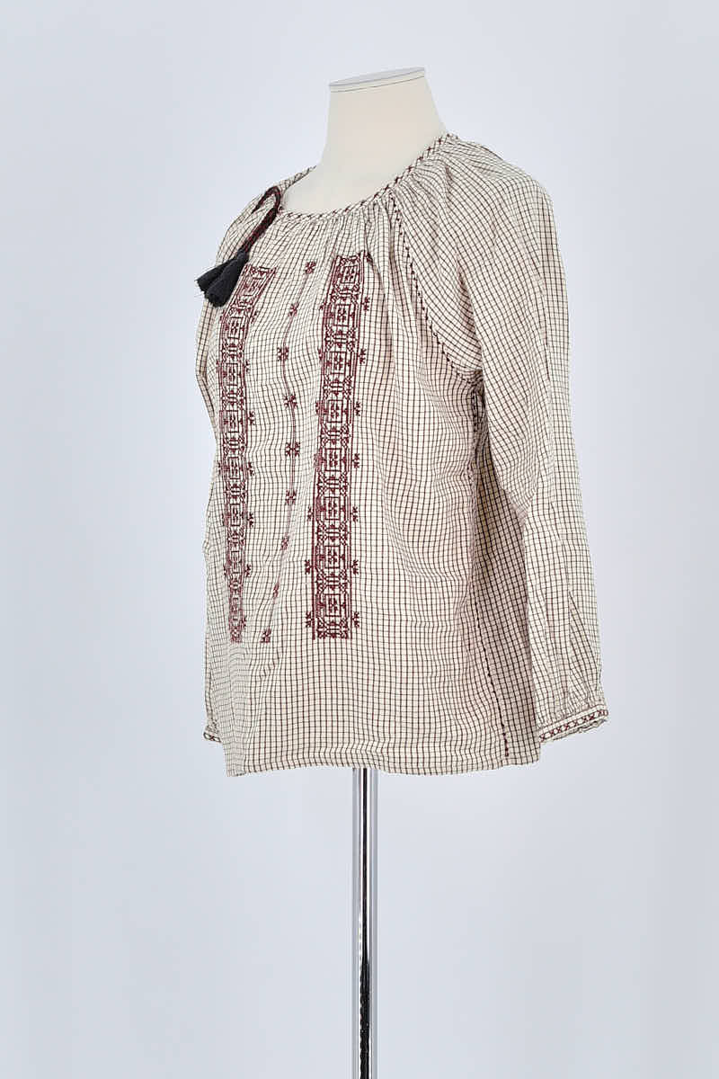Blouse Soeur Beige en Coton