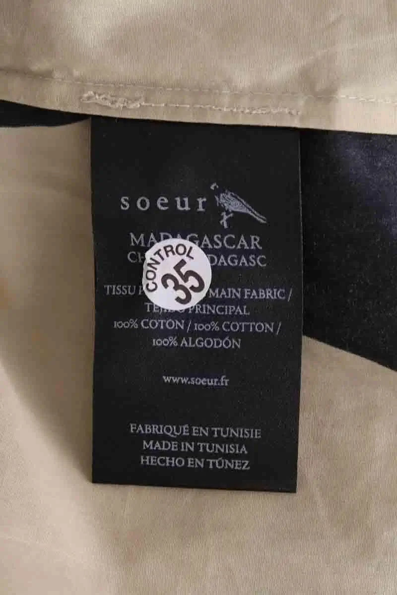 Blouse Soeur Beige en Coton