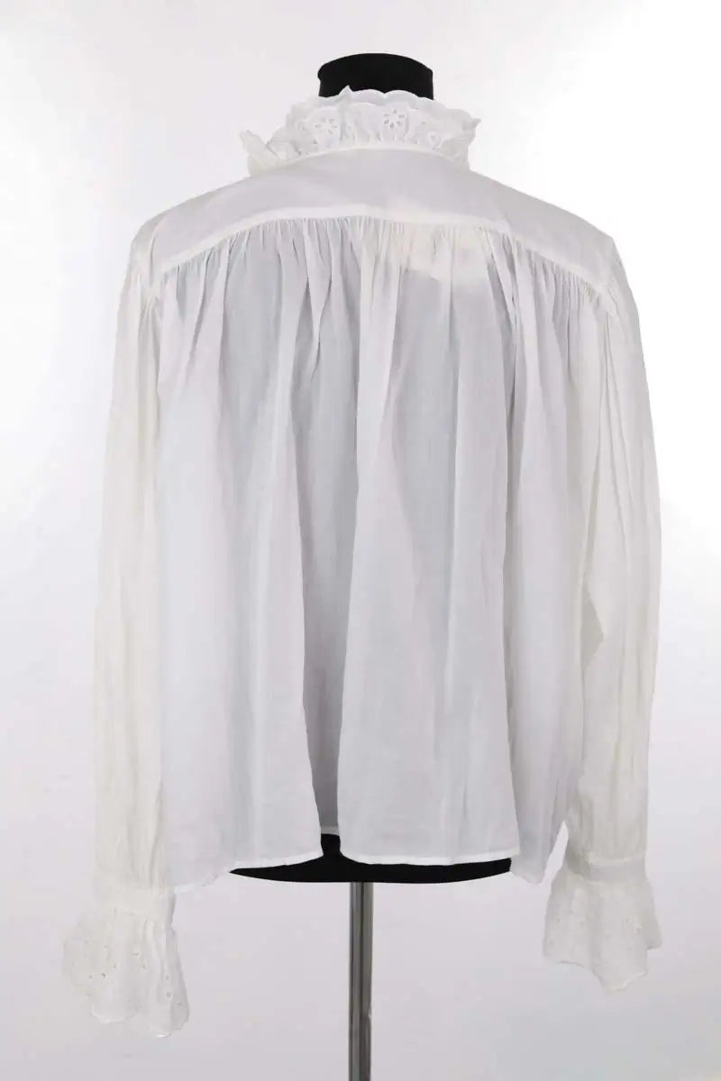 Blouse Soeur Blanc en Coton