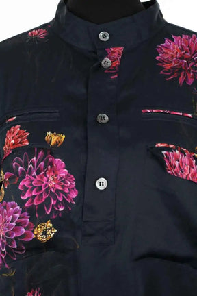 Blouse Soeur Bleu en Synthétique