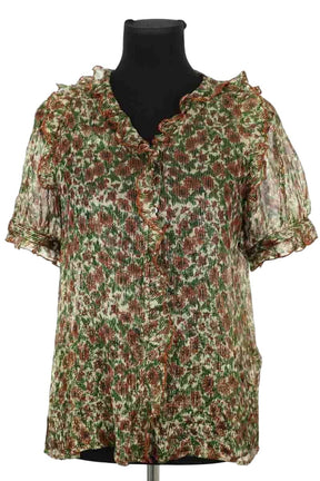 Blouse Soeur Houna Vert en Viscose, taille L - Seconde Main