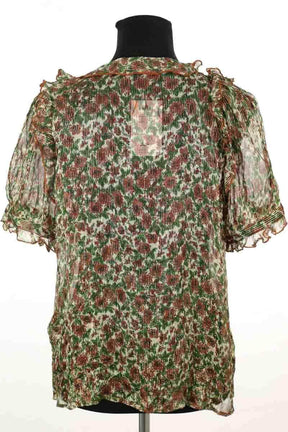 Blouse Soeur Houna Vert en Viscose