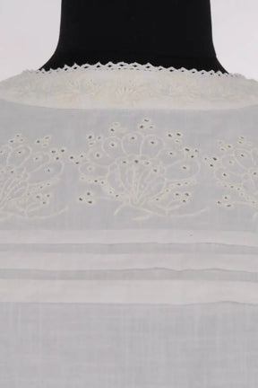 Blouse Soeur Ines Blanc en Coton