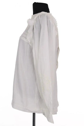 Blouse Soeur Ines Blanc en Coton