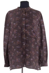 Blouse Soeur Marron en Coton, taille M - Seconde Main
