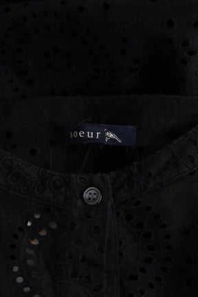 Blouse Soeur Noir en Synthétique