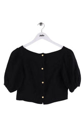 Blouse Songe Lab Noir en Coton, taille XS - Seconde Main