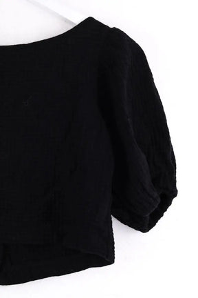 Blouse Songe Lab Noir en Coton